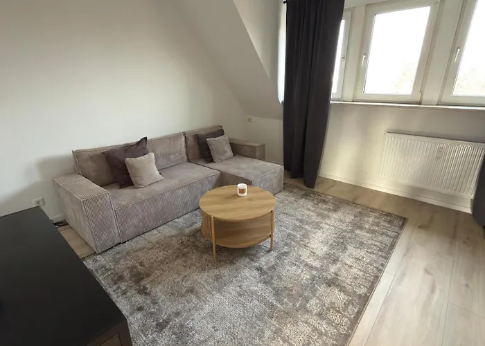 Lejlighed Modernes Apartment Muelheim - Freie Parkplaetze, Smart-Tv, Wlan, Naehe Messe Essen & Duesseldorf *